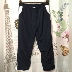 Bolle Vintage Y2K Navy Blue Track Tennis Pants Size X-Large Lined